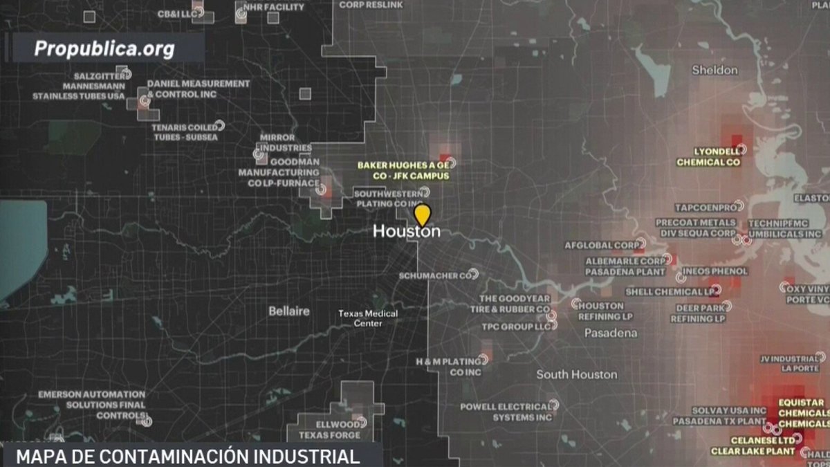 Cancer Map Houston Estas son las zonas de Houston con mayor índice de cáncer – Telemundo ...