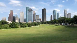buffalo bayou park in houston
