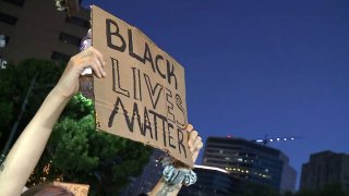 Protestas por muerte de George Floyd en Austin