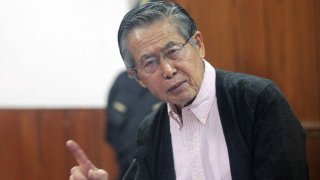 El expresidente peruano Alberto Fujimori paga una condena por delitos de lesa humanidad.