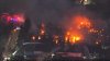 Bajo fuego: tienda de Home Depot queda en total devastación