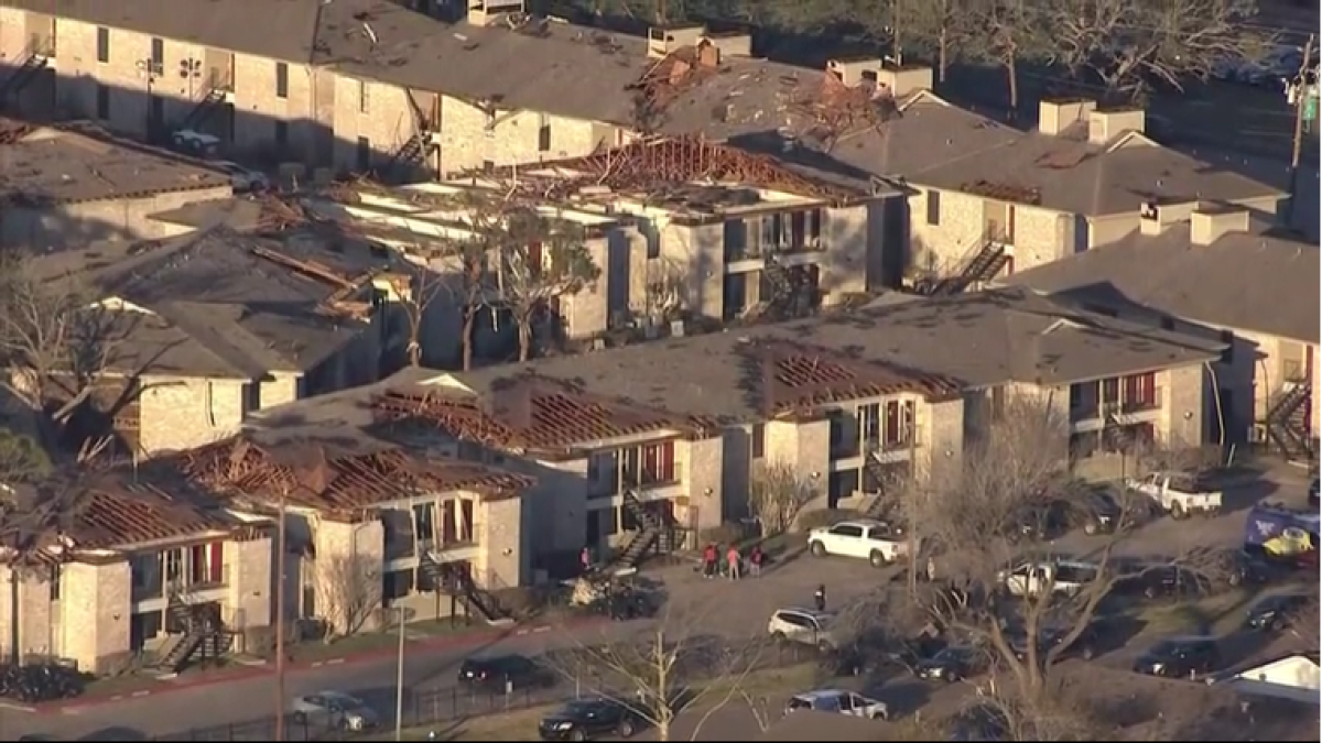 Finding Help After Tornado Damage in Houston – NBC Houston