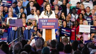 Nikki Haley lanzó su campaña el miércoles en Charleston, Carolina del Sur.