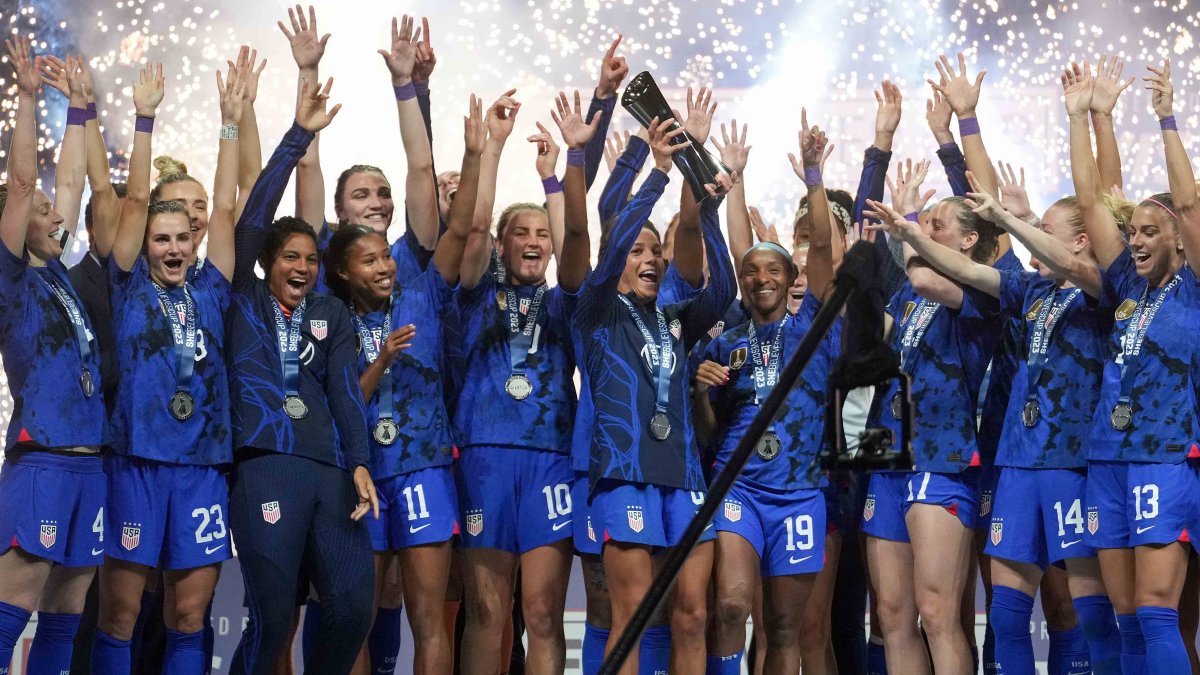 The United States wins its fourth consecutive SheBelieves Cup after defeating Brazil 2-1 – NBC Houston