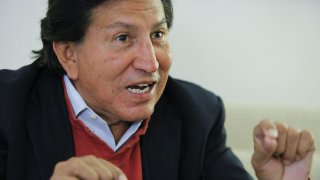 El expresidente de Perú, Alejandro Toledo.