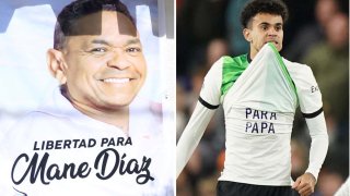 El gobierno de Colombia informó este jueves 9 de noviembre que liberó al padre del futbolista Luis Díaz.