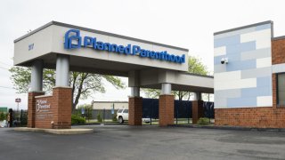 Una clínica de Planned Parenthood en Illinois, cerca del límite con Missouri.