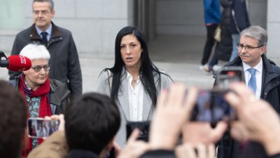 Jenni Hermoso habla ante los medios tras comparecer en el caso Rubiales