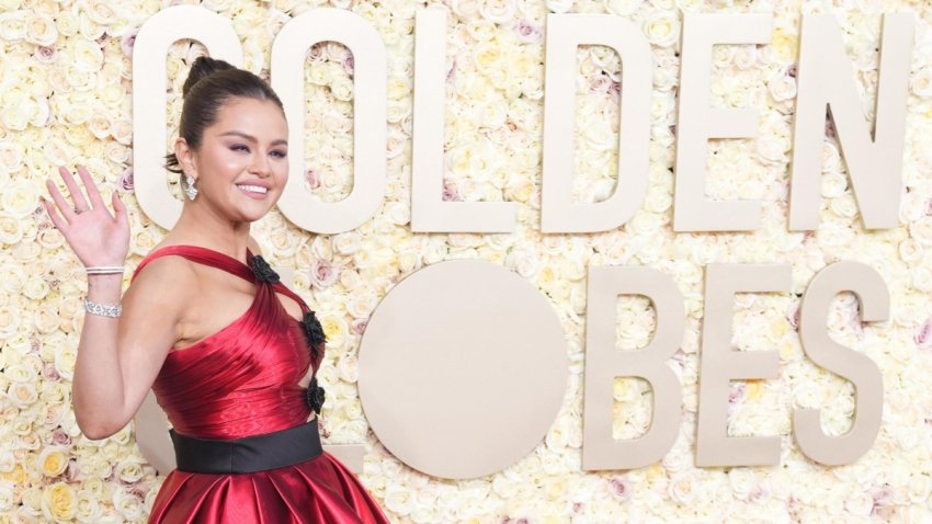 Selena Gomez en los Golden Globes 2024