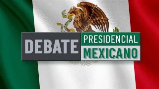 Primer debate presidencial mexicano.