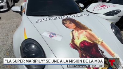 “La Súper Maripily”: rotulan auto con el huracán boricua