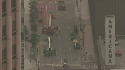 Algunas áreas del centro de Houston están cerradas por reparaciones