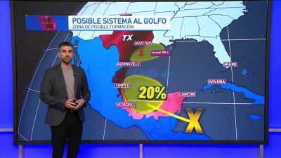 Ondas tropicales se fusionarán causando lluvias en Texas