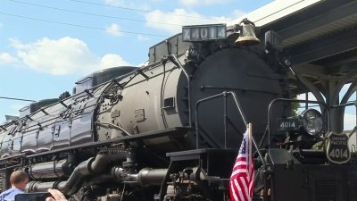 Big Boy Train: histórica locomotora visita Houston