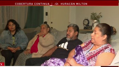 Familia se refugia en el área de Houston tras salir de Florida por Milton