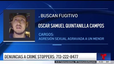 Buscan hispano acusado de agredir sexualmente a menor en Houston