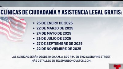 Ofrecerán clínicas de ciudadanía y asistencia legal gratis para inmigrantes de Houston