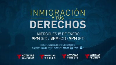 Telemundo presenta el townhall “Inmigración y tus Derechos”