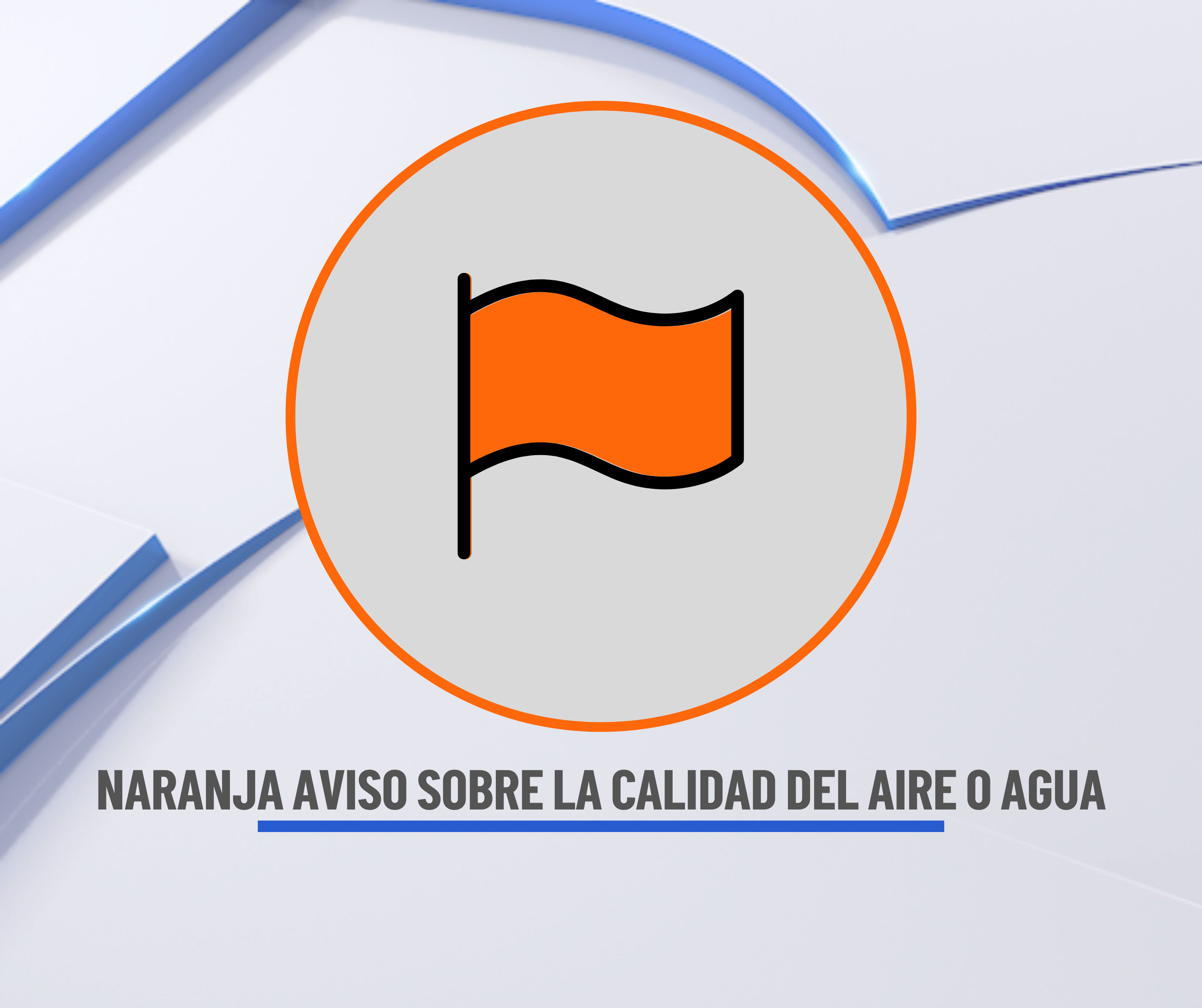 Naranja: Pregunta al socorrista para más detalles. Las banderas con banderines naranjas se utilizarán en combinación con otras banderas.