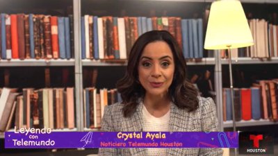 Leyendo con Telemundo con Crystal Ayala