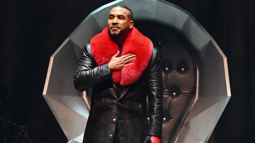 DULUTH, GEORGIA – APRIL 18: Don Omar performs onstage during his “Back To Reggaeton” tour at Gas South Arena on April 18, 2024 in Duluth, Georgia. (Photo by Paras Griffin/Getty Images)