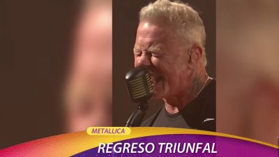 Metallica prende con “La Chona” en su regreso triunfal