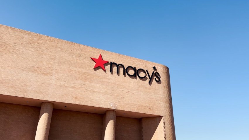 Macy's sign at a store