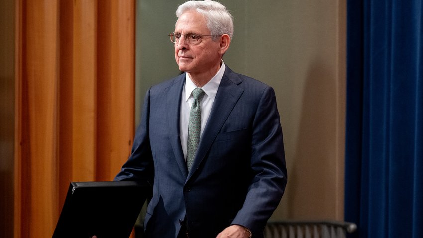 WASHINGTON, DC – OCTOBER 10: U.S. Attorney General Merrick Garland arrives for a news conference at the Justice Department on October 10, 2024 in Washington, DC. Garland announced that TD Bank would plead guilty and pay $3 billion dollars in fines and penalties over money laundering-related charges after the bank made it convenient for criminals to open accounts and transfer funds for almost ten years. (Photo by Andrew Harnik/Getty Images)