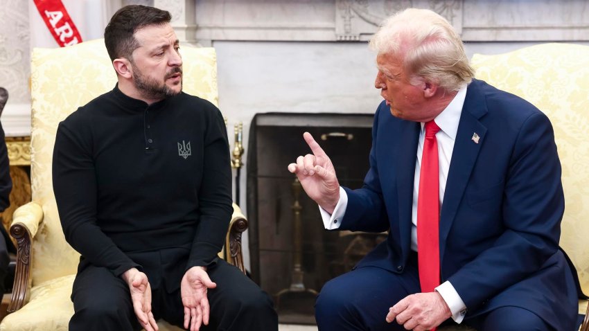 El choque entre Trump y Zelenski desata una guerra entre demócratas y republicanos