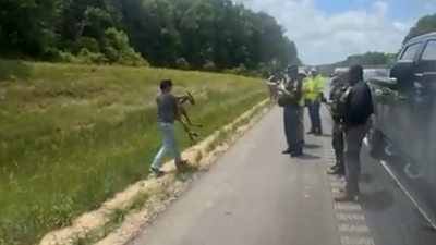 Canguro Sheila bloquea la autopista interestatal de Alabama