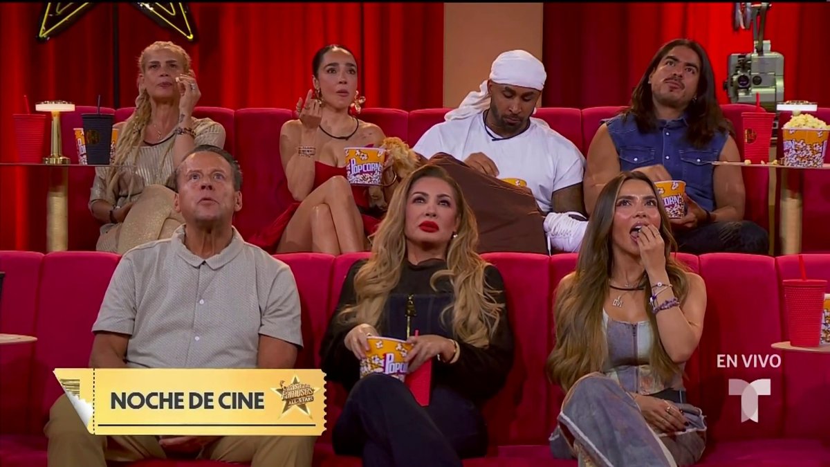 La Casa de los Famosos: noche de cine causa caos – Telemundo Houston