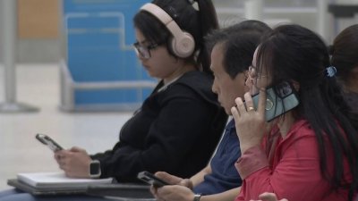 Tormentas en Houston provocan cancelaciones y retrasos en el aeropuerto George Bush