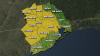 Emiten aviso de tormentas severas para condados del área de Houston