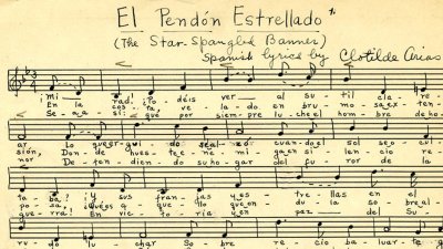 Qué es “El pendón estrellado” y quién fue la hispana a cargo de la versión