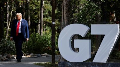 El presidente Trump deja la cumbre del G7 un día antes de lo previsto