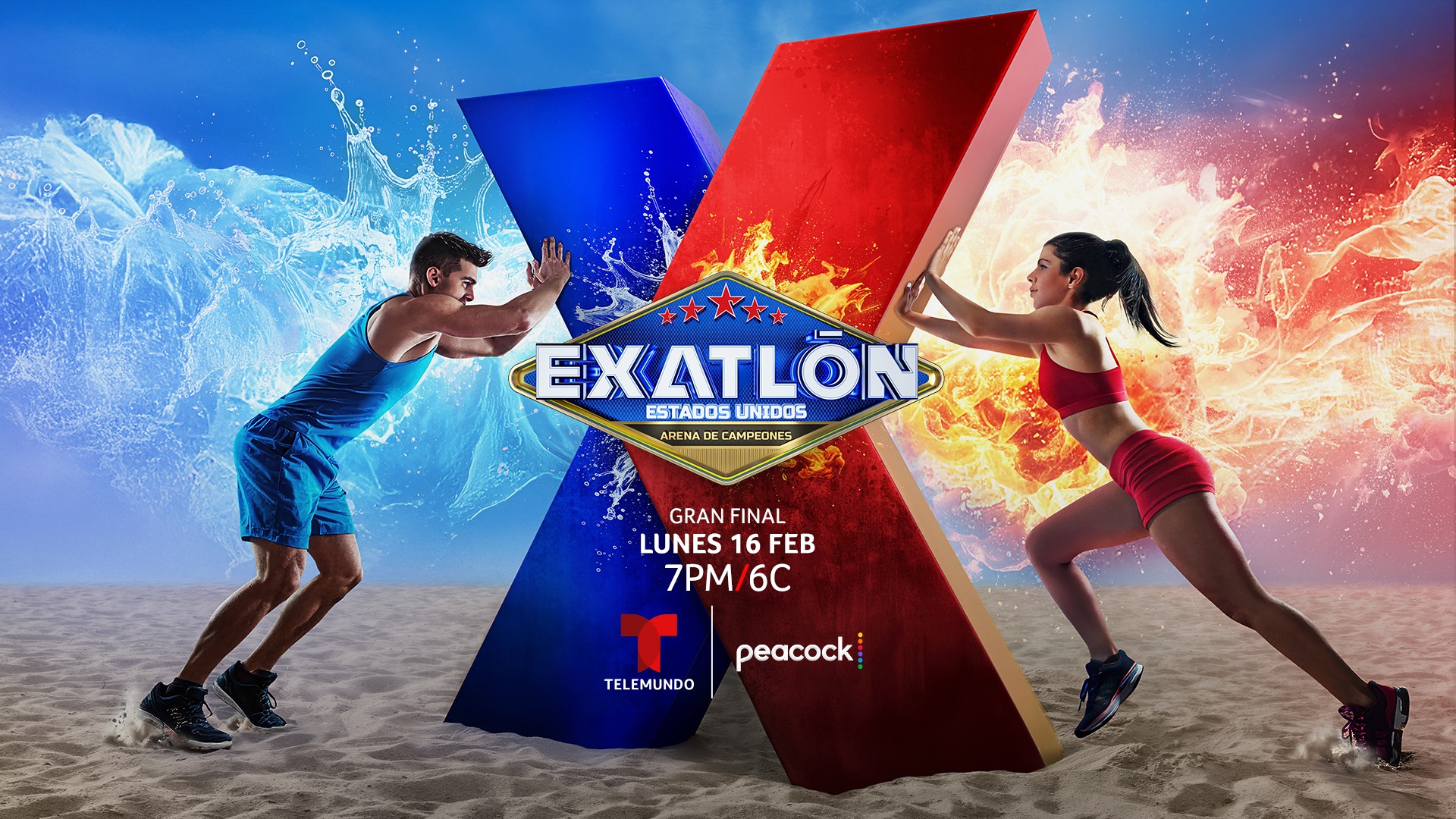 Exatlón EEUU cierra histórica décima temporada este lunes 16 de Febrero por Telemundo