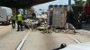 Cierran todos los carriles de la I-45 por accidente con tráiler