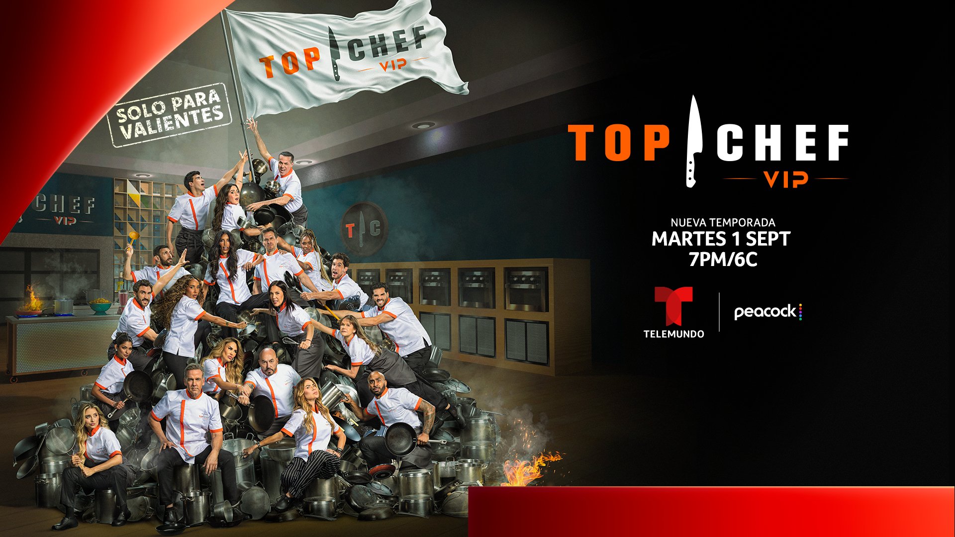 La cocina de Top Chef VIP estará ardiendo: una por una, las 20 celebridades que aceptan el reto