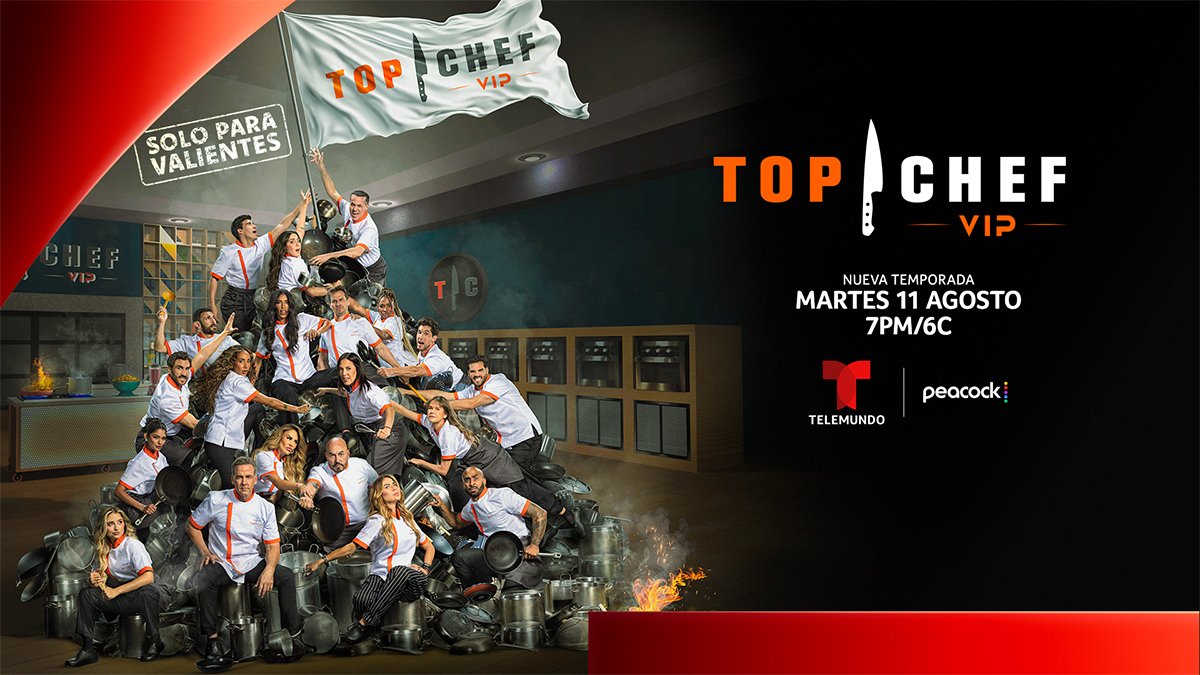 Se calienta la cocina de Top Chef VIP: Telemundo anuncia nueva fecha de estreno
