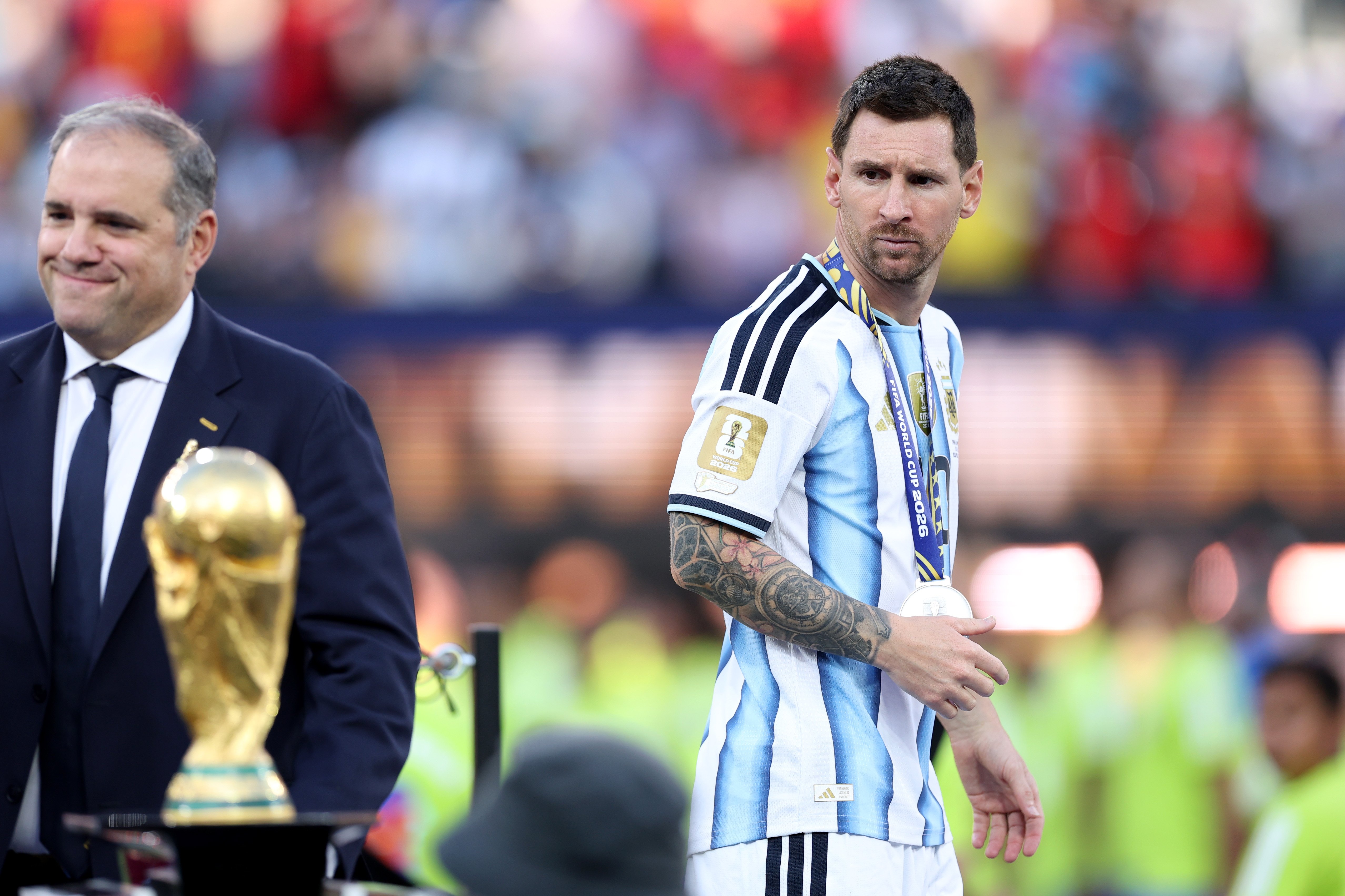 A los 39 años, Messi anuncia que se retira de la selección de Argentina