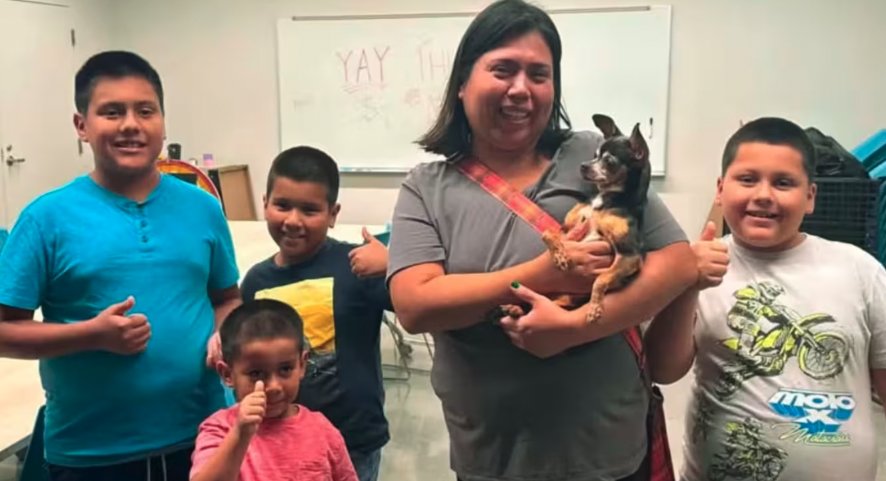 Increíble: familia se reencuentra con su perrita tras 12 años como desaparecida