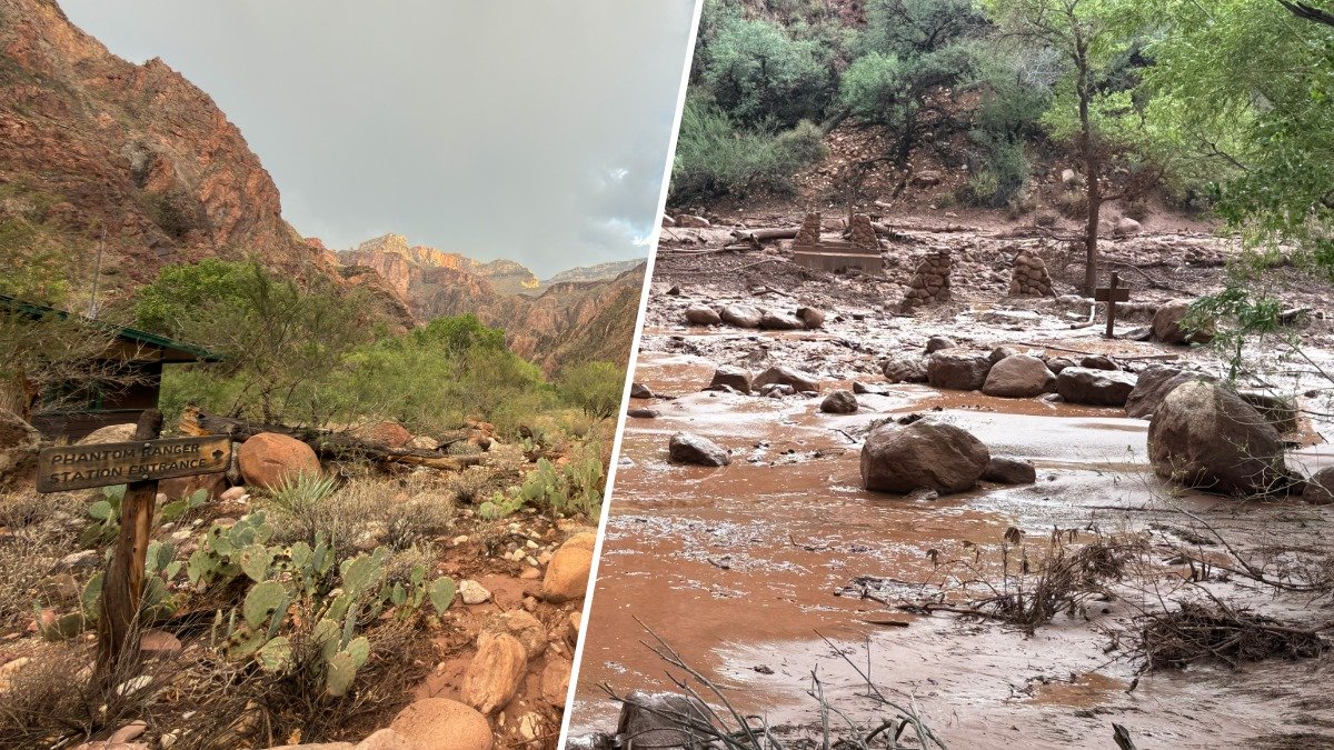 Inundación en el Gran Cañón deja al menos dos muertos y 15 desaparecidos