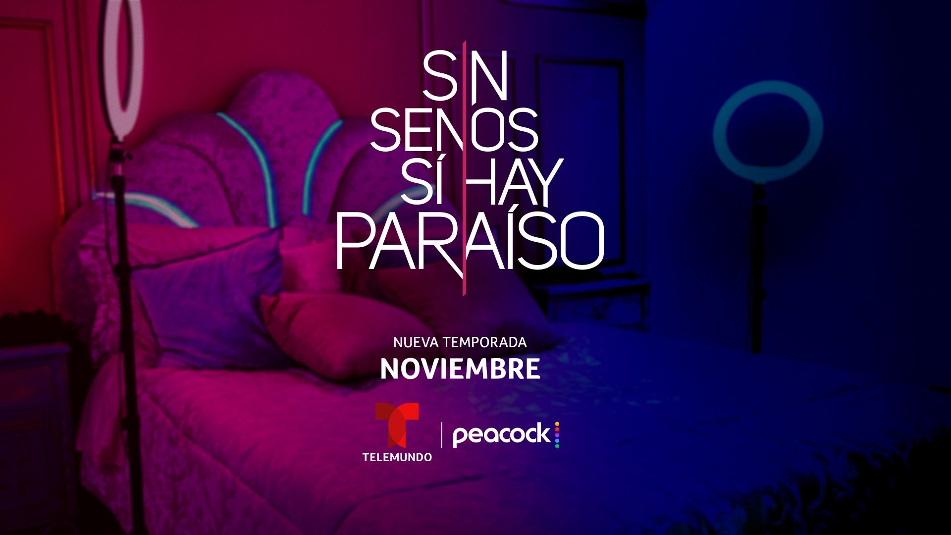 Telemundo lanza primer vistazo al regreso de Sin Senos Sí Hay Paraíso que estrena en noviembre