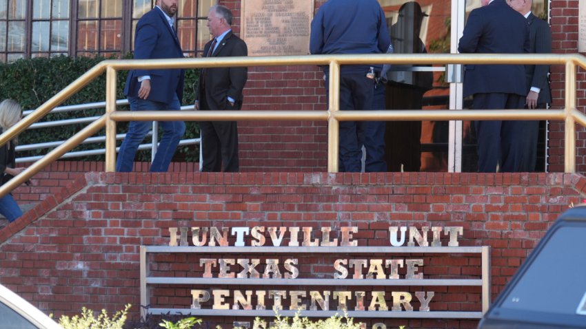 HUNTSVILLE, TEXAS – OCTOBER 17: Texas Rep. John Bucy III (D-Austin) is seen outside the Texas State Penitentiary at Huntsville Walls Unit, Thursday, Oct. 17, 2024, in Huntsville. (Jason Fochtman/Houston Chronicle via Getty Images)