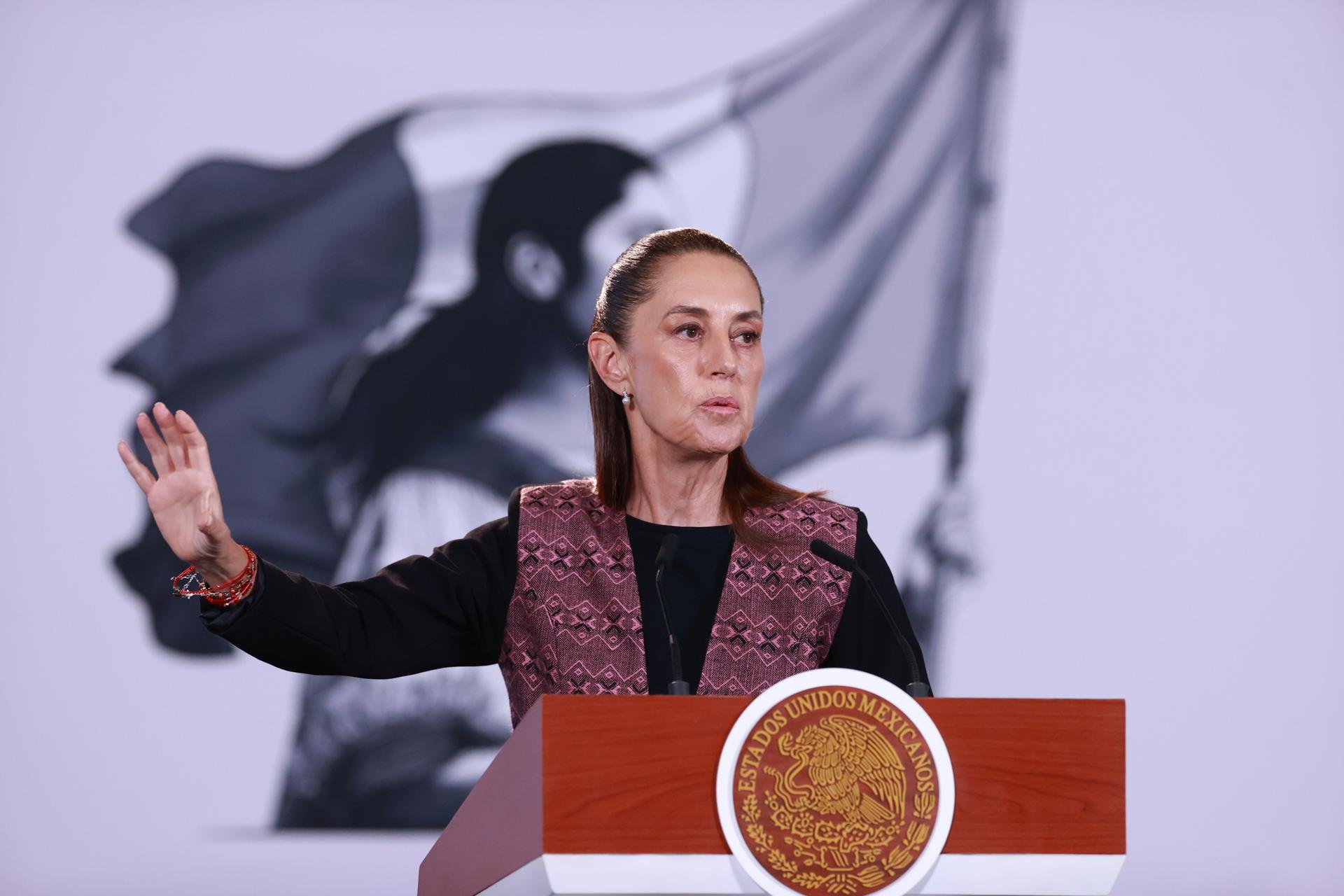 México "no es colonia de ningún país"; reacciona la presidenta al mapa de Trump