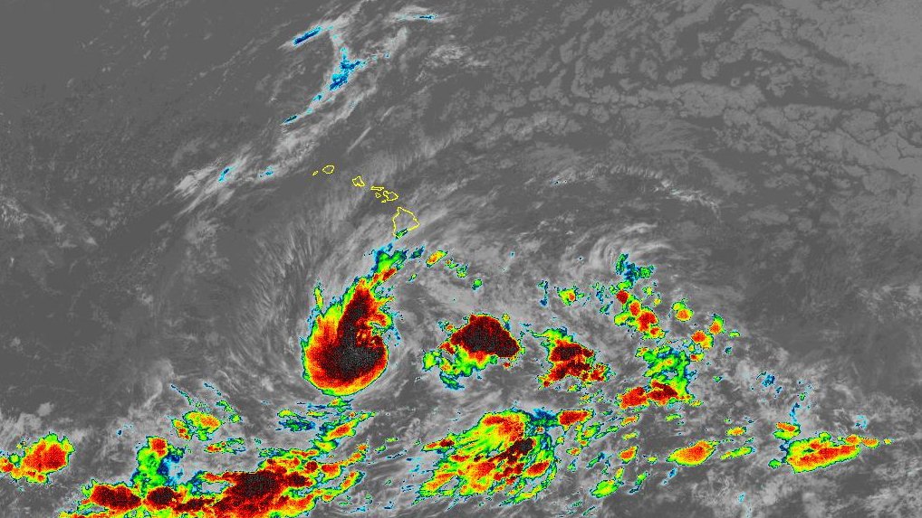 Hawaii en alerta: Nolo se convertiría en huracán este jueves