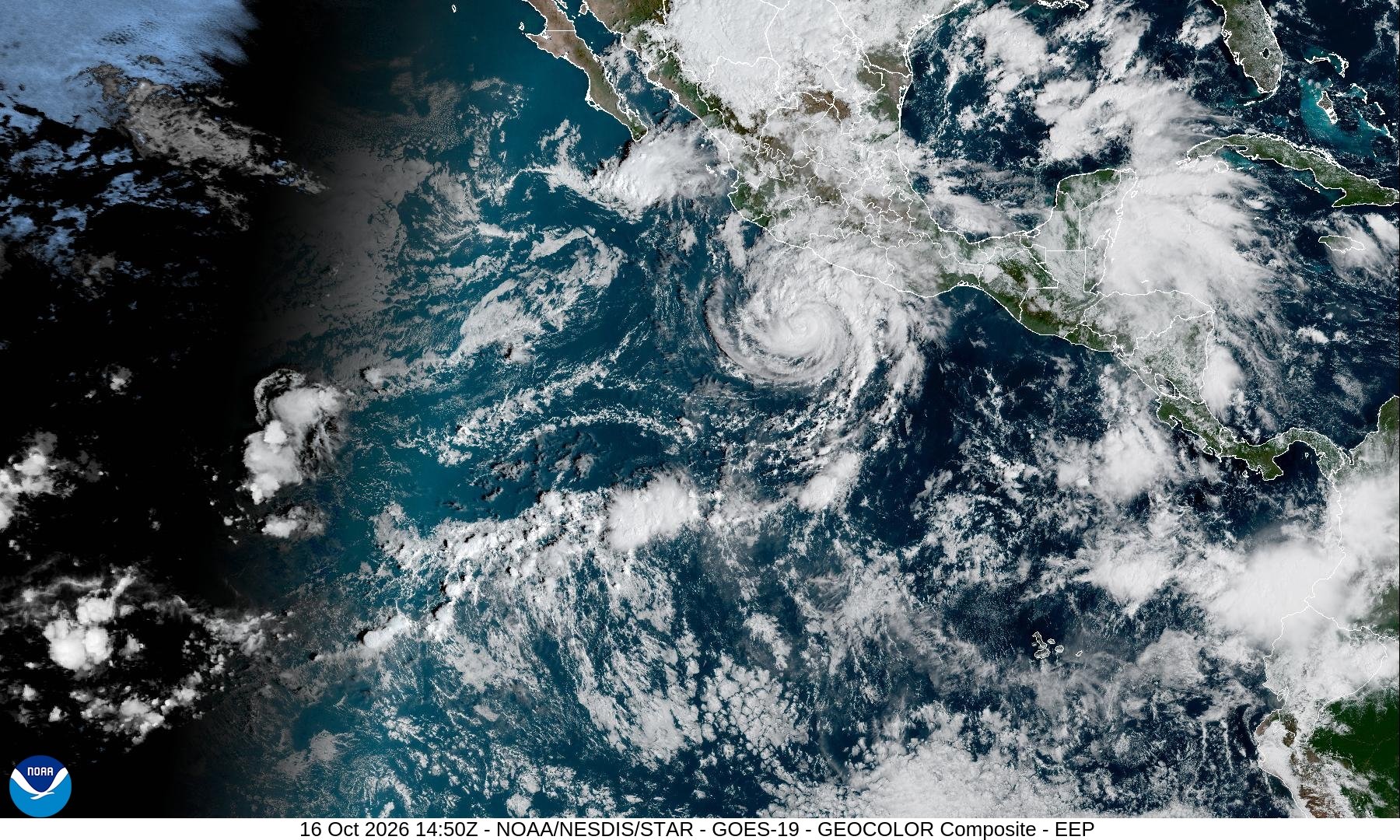 Trudy ya es un poderoso huracán categoría 3: qué zonas de México están en alerta