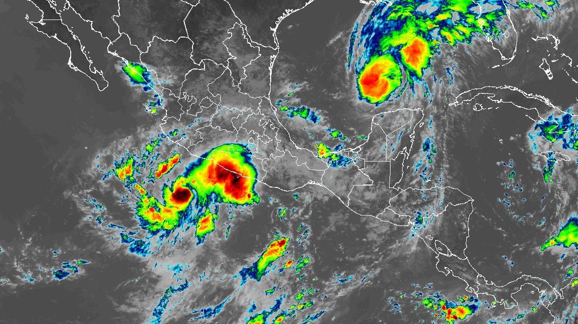 Tormenta tropical Simon se acerca a fuerza de huracán: hay vigilancias en zonas de México