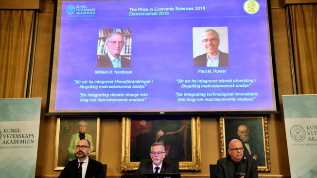 Nobel de EconomÃ­a para investigadores del cambio climÃ¡tico